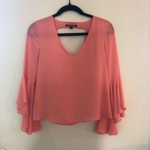 Gianni Bini peach blouse.